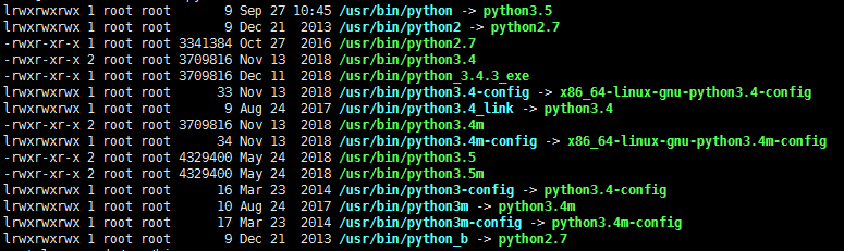 ls命令检查Python